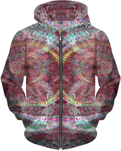 Hyperdimensional Butterfly Hoodie