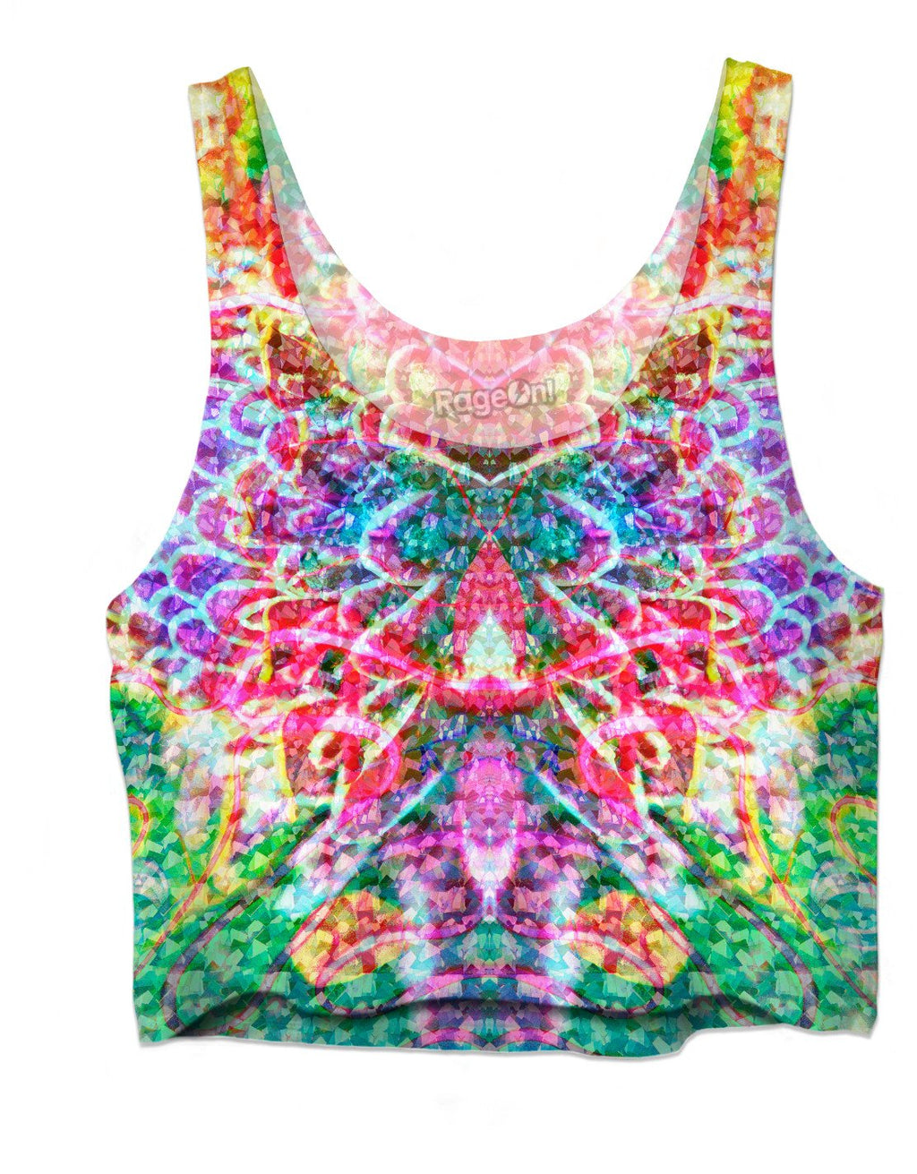 Freaking Beautiful What Flowers Do Crop Top