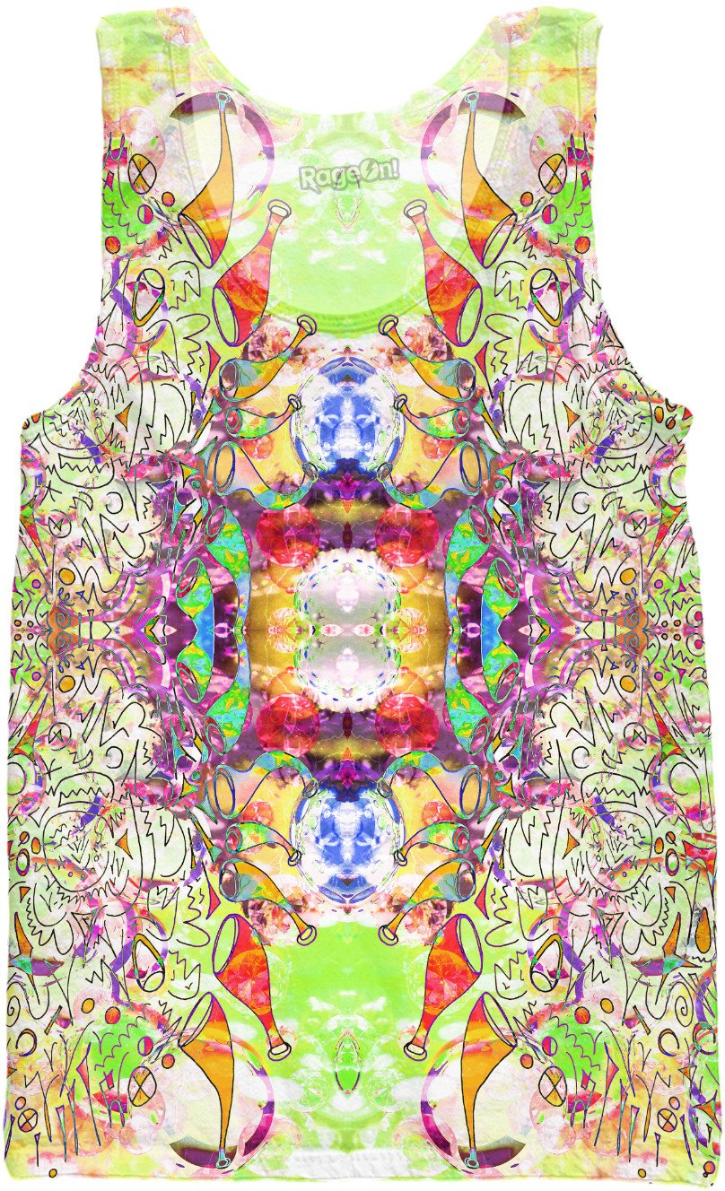 Gold Green Luv Tank Top