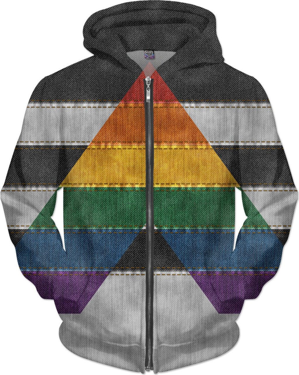 LGBT Ally Denim Flag