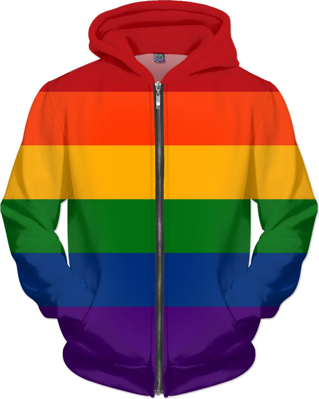 Solid Rainbow Pride Flag