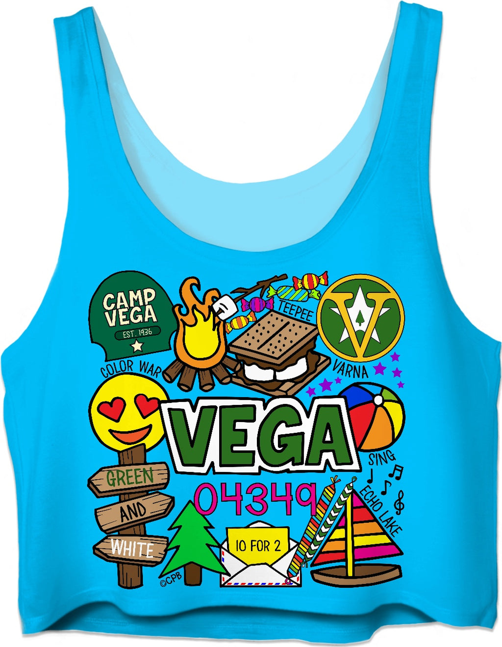 Vega Crop Top