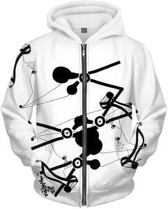 Dot Meets Dot Hoodie