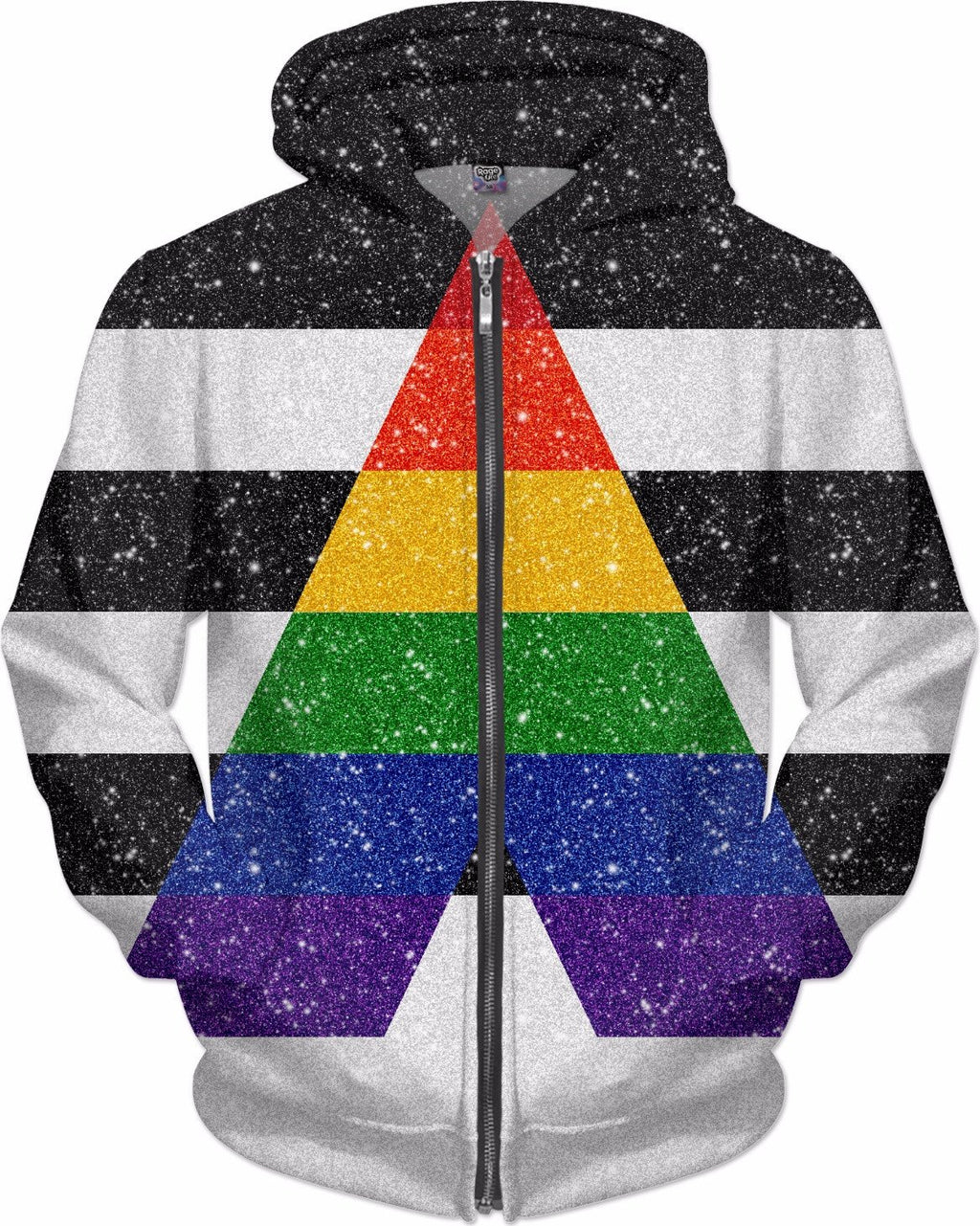 Glitter LGBT Ally Pride Flag