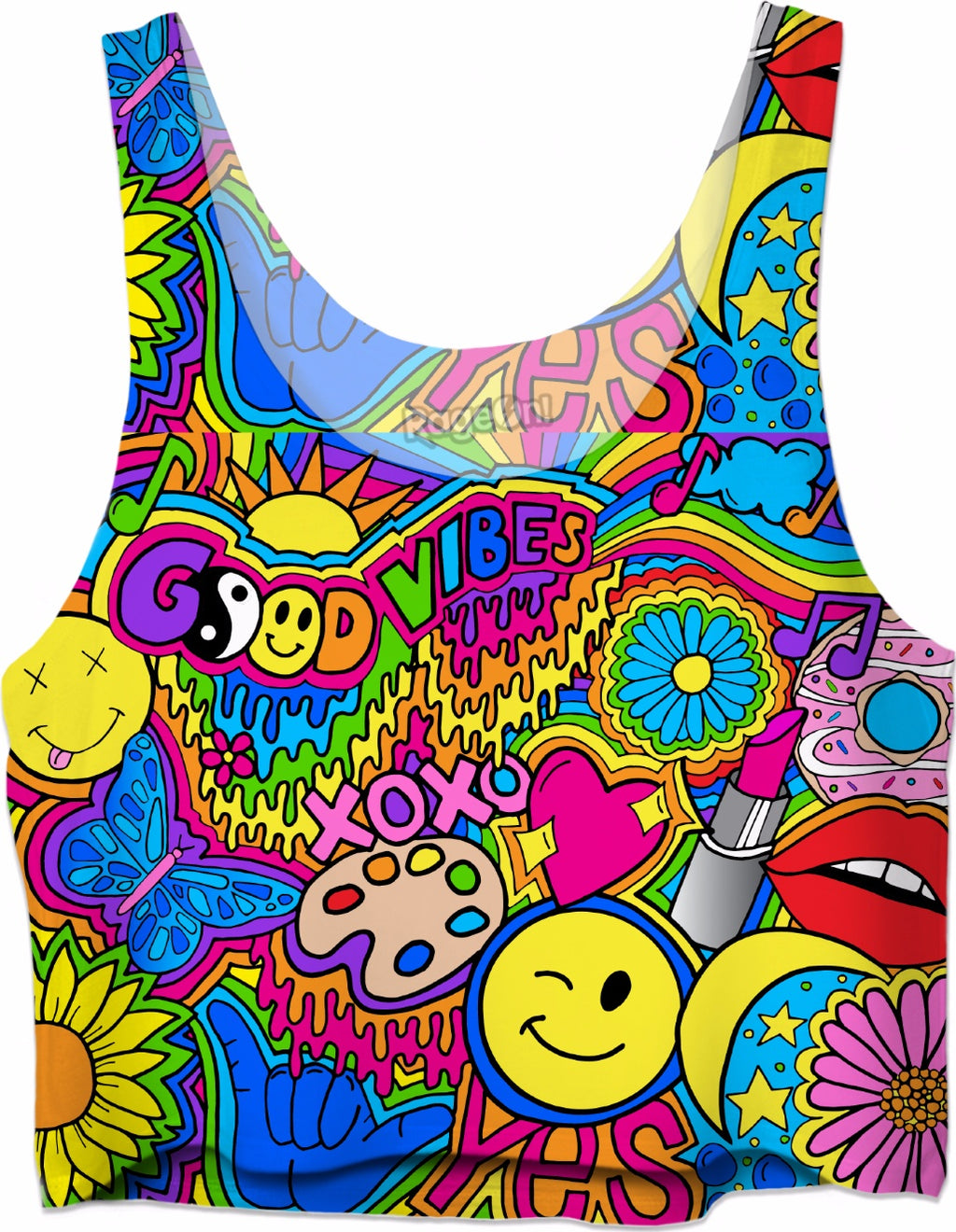 Good Vibes Hippie Collage