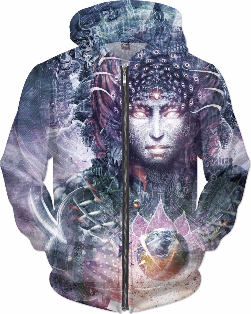 Ocean Atlas - Zip Up Hoodie