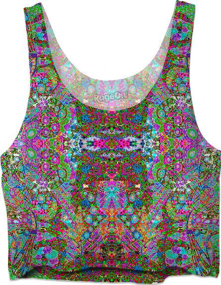 Hyperdimensional Wind 9 Crop Top