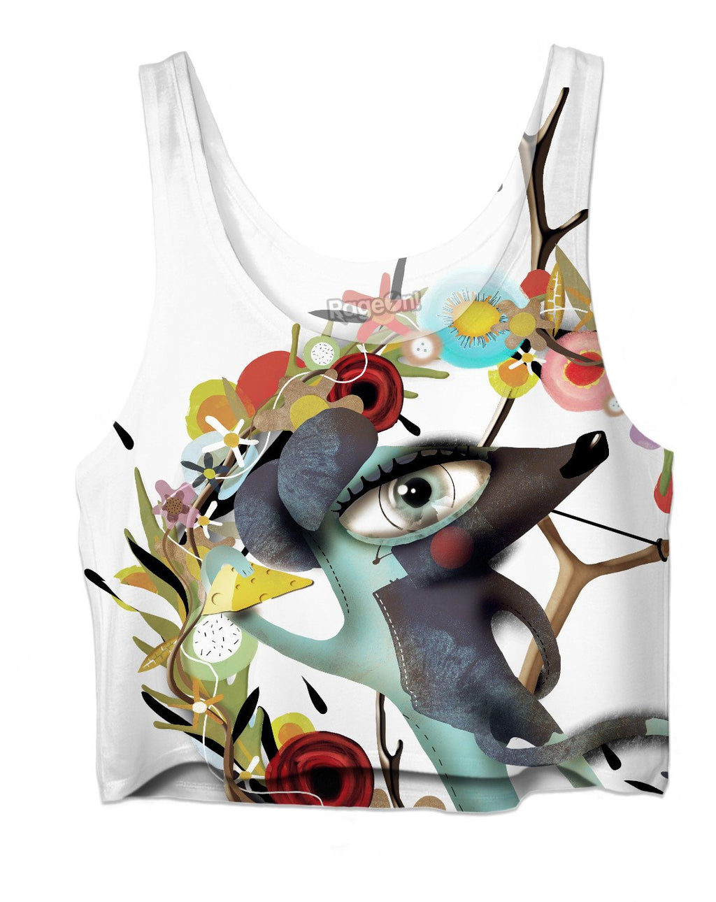 Crop Top "Every story has it´s scars"