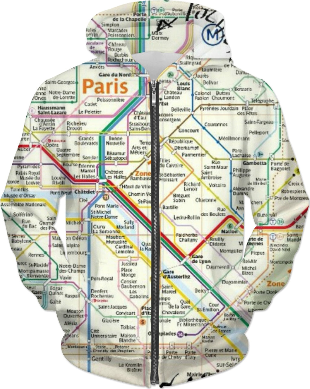 Paris metro map 911trainwreck