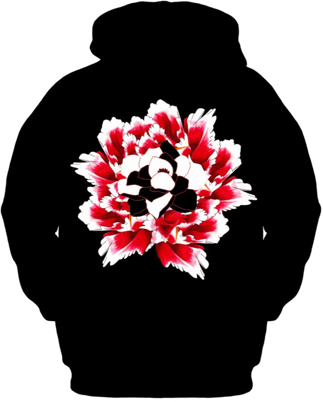 Hana Hoodie (Flower On Back)