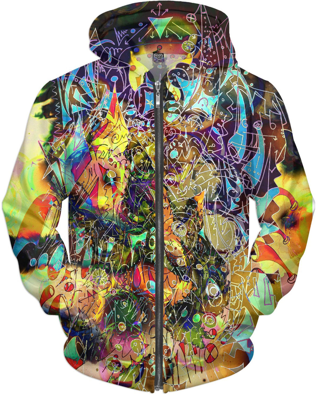 Face Melt Hoodie