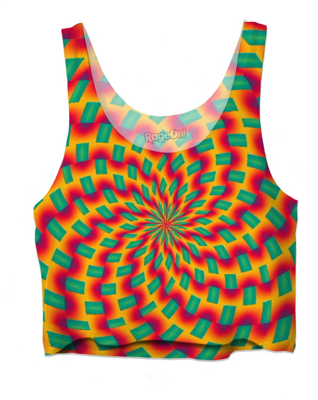 Fractal Fixation Crop Top