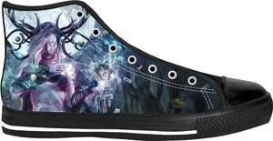 The Dreamcatcher - Black High Top Shoes