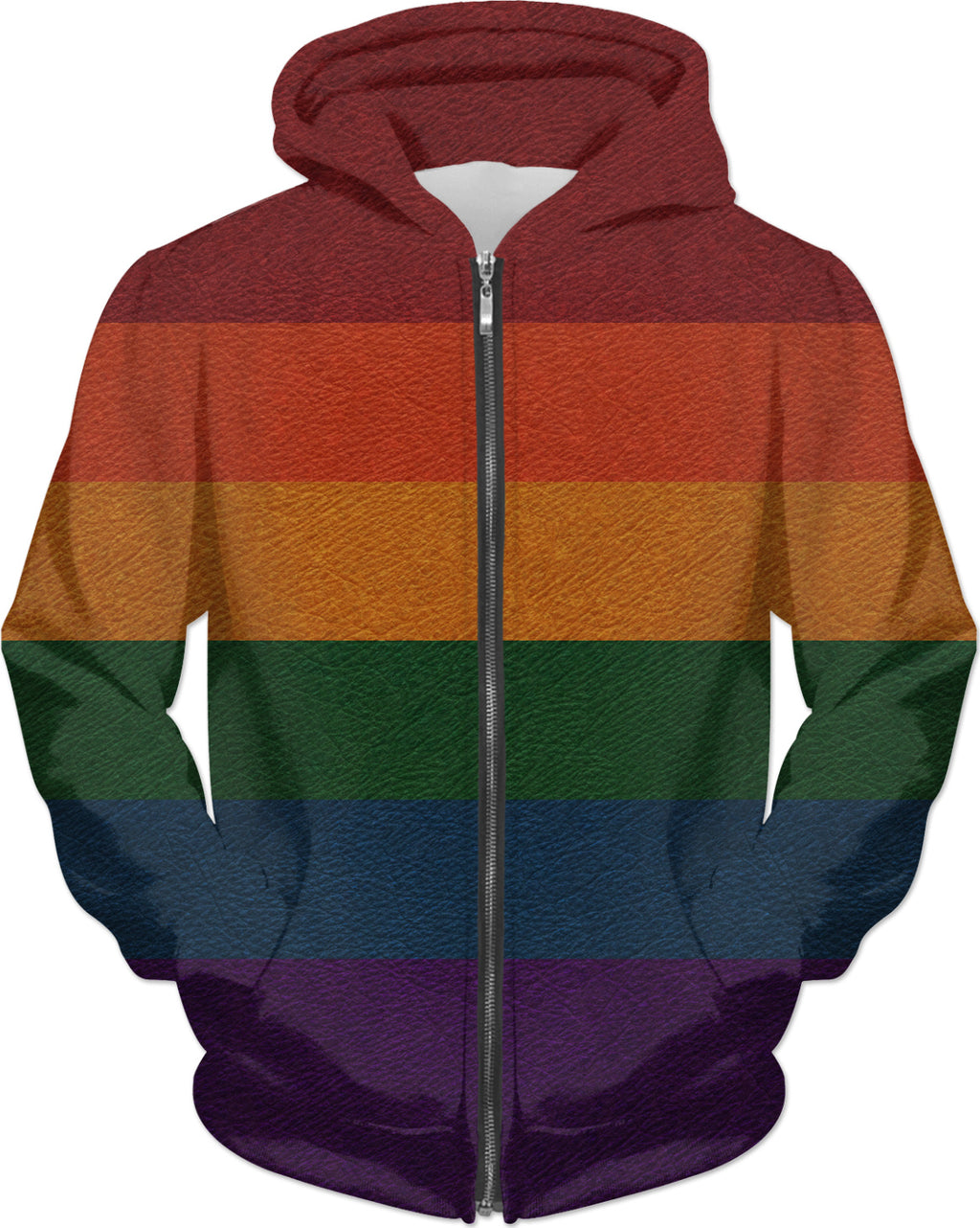 Rainbow Leather Flag