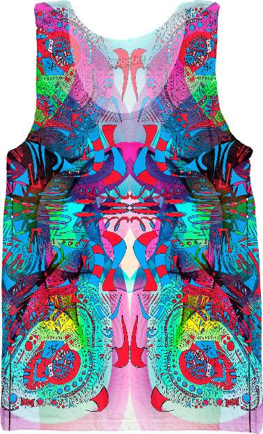 Hyperdimensional Butterfly 3 Tank Top
