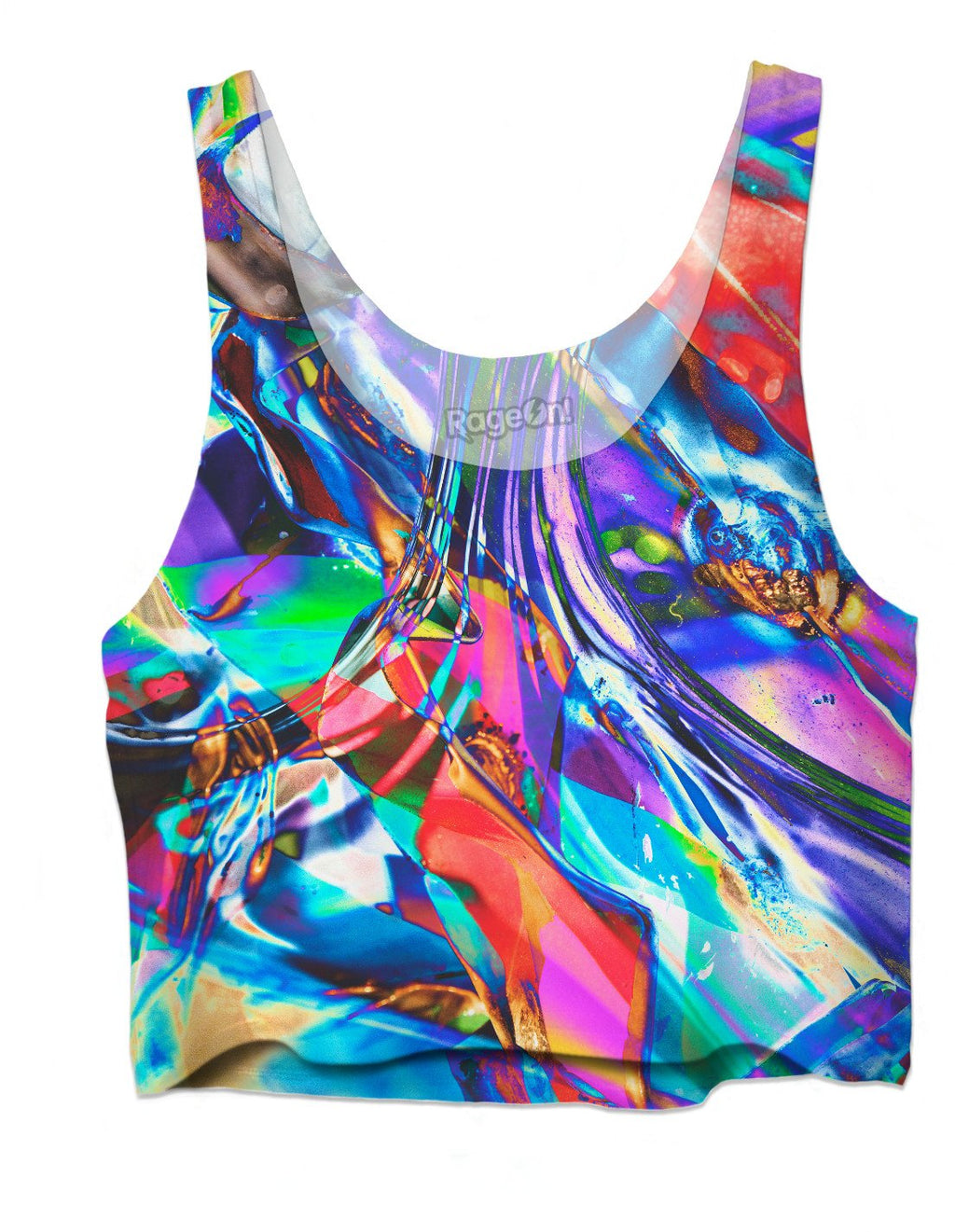 Glass Smash Crop Top