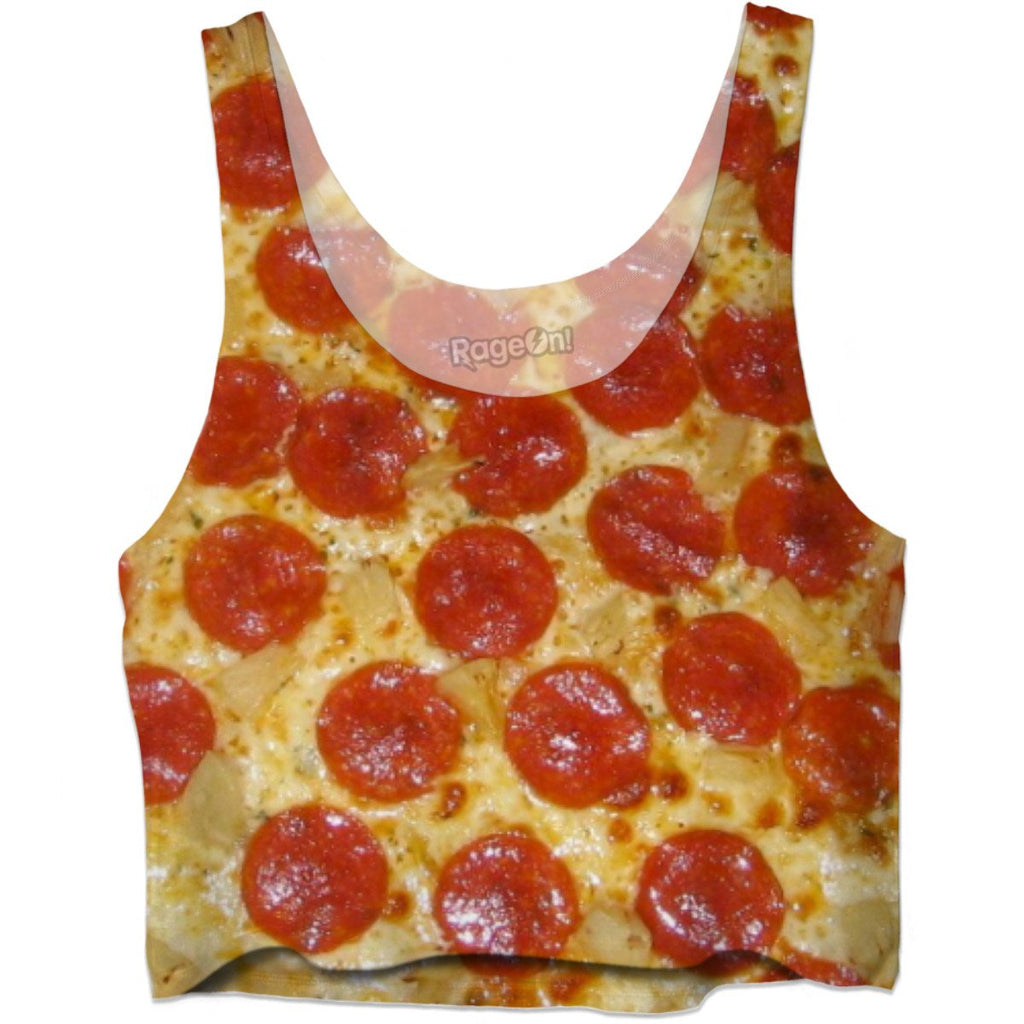 Pizza Slut Crop Top