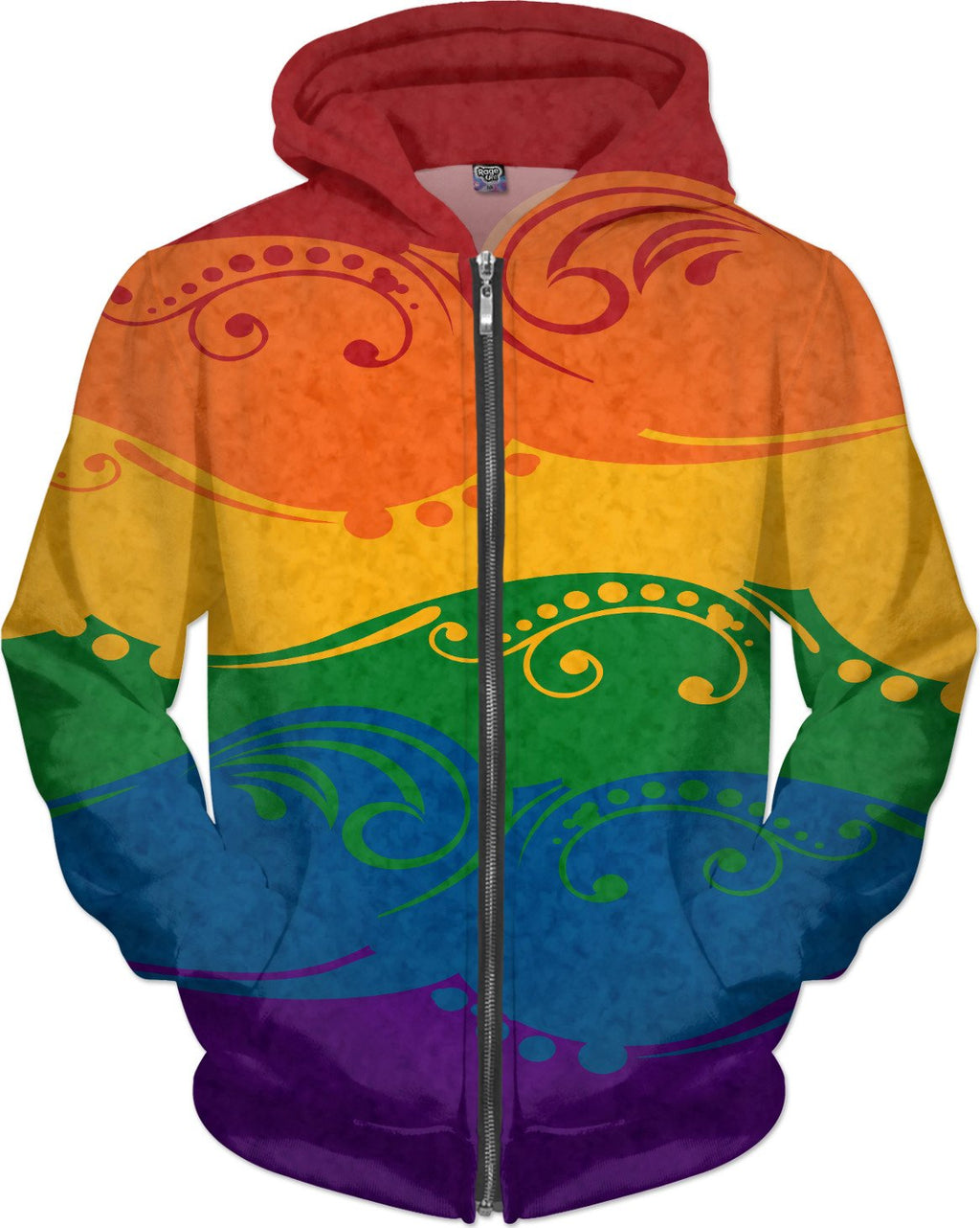 Ornamental Rainbow Flag