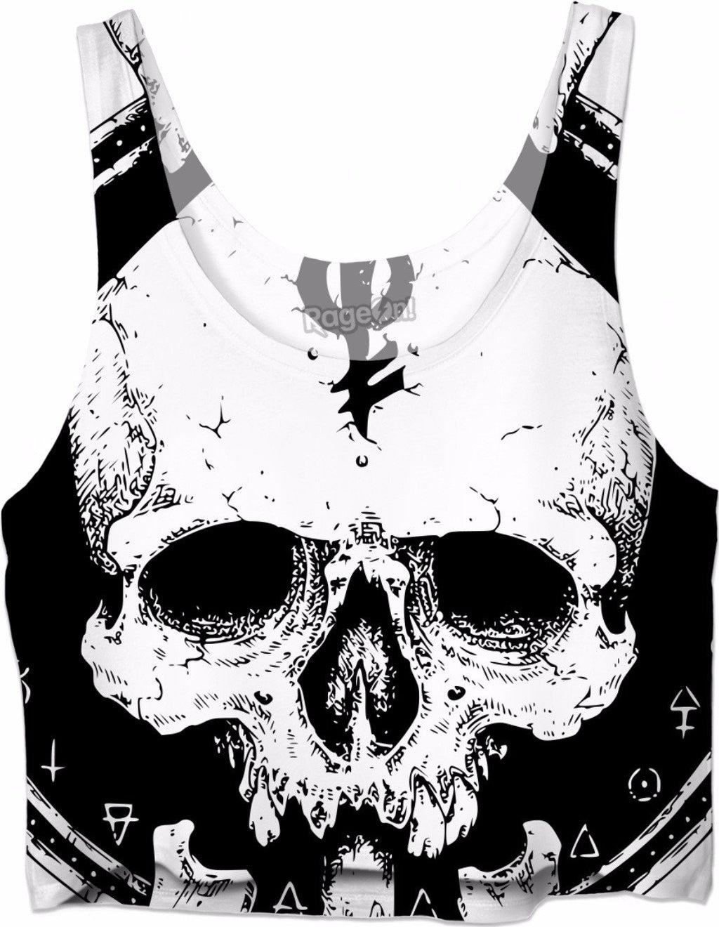 Memento Mori Crop Top