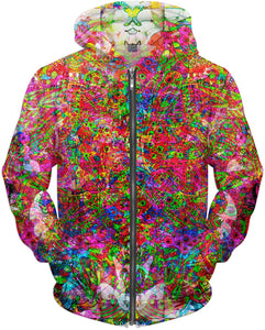 Neon Swirl Party Extravaganza Hoodie