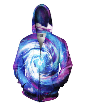 Wormhole Zip-Up Hoodie