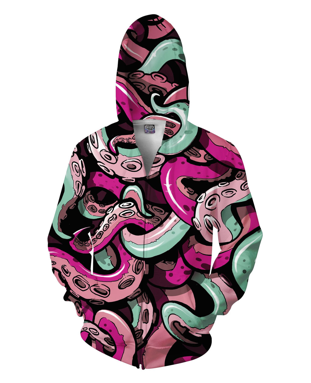 Tentacle Zip-Up Hoodie