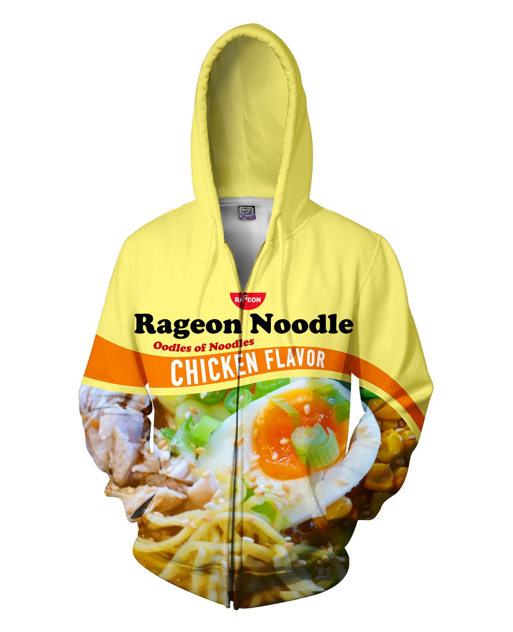 Perez Hilton Noodle Zip-Up Hoodie