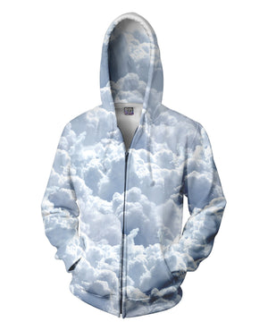 Clouds Zip-Up Hoodie