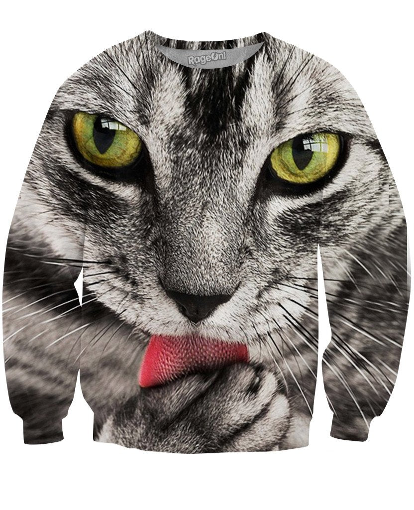 Kitty Lickins Crewneck Sweatshirt
