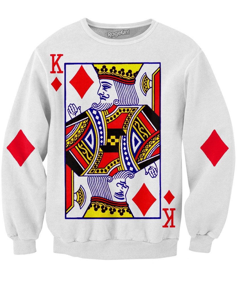 King of Diamonds Crewneck Sweatshirt