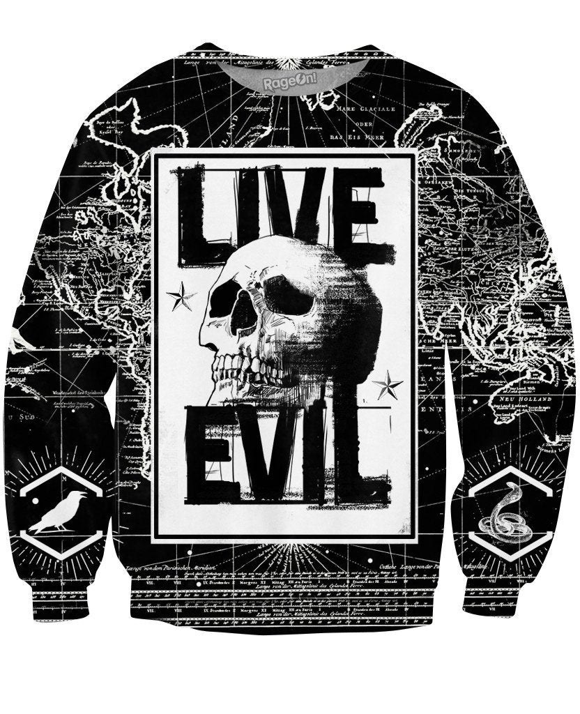 Live Evil Crewneck Sweatshirt
