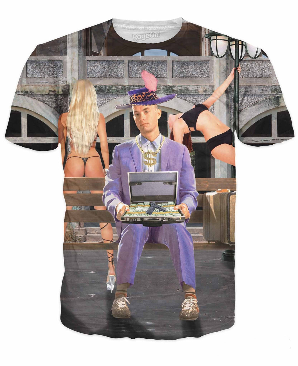 Mack Daddy Forrest TakeAllYoHoes Gump T-Shirt
