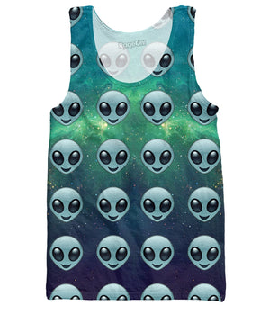 Alien Emoji Tank Top