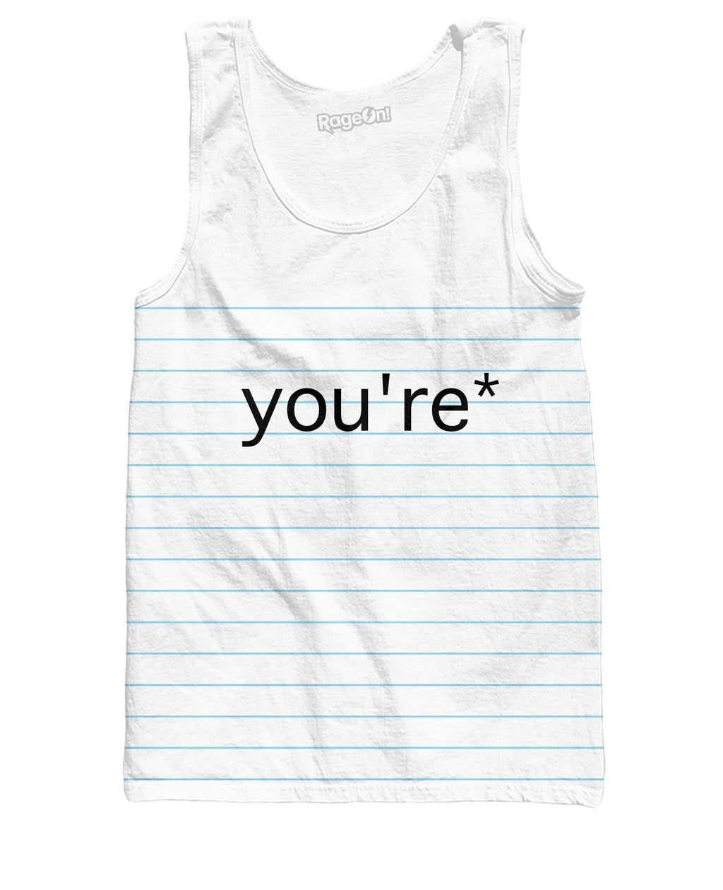 Good Grammar You're* Tank Top