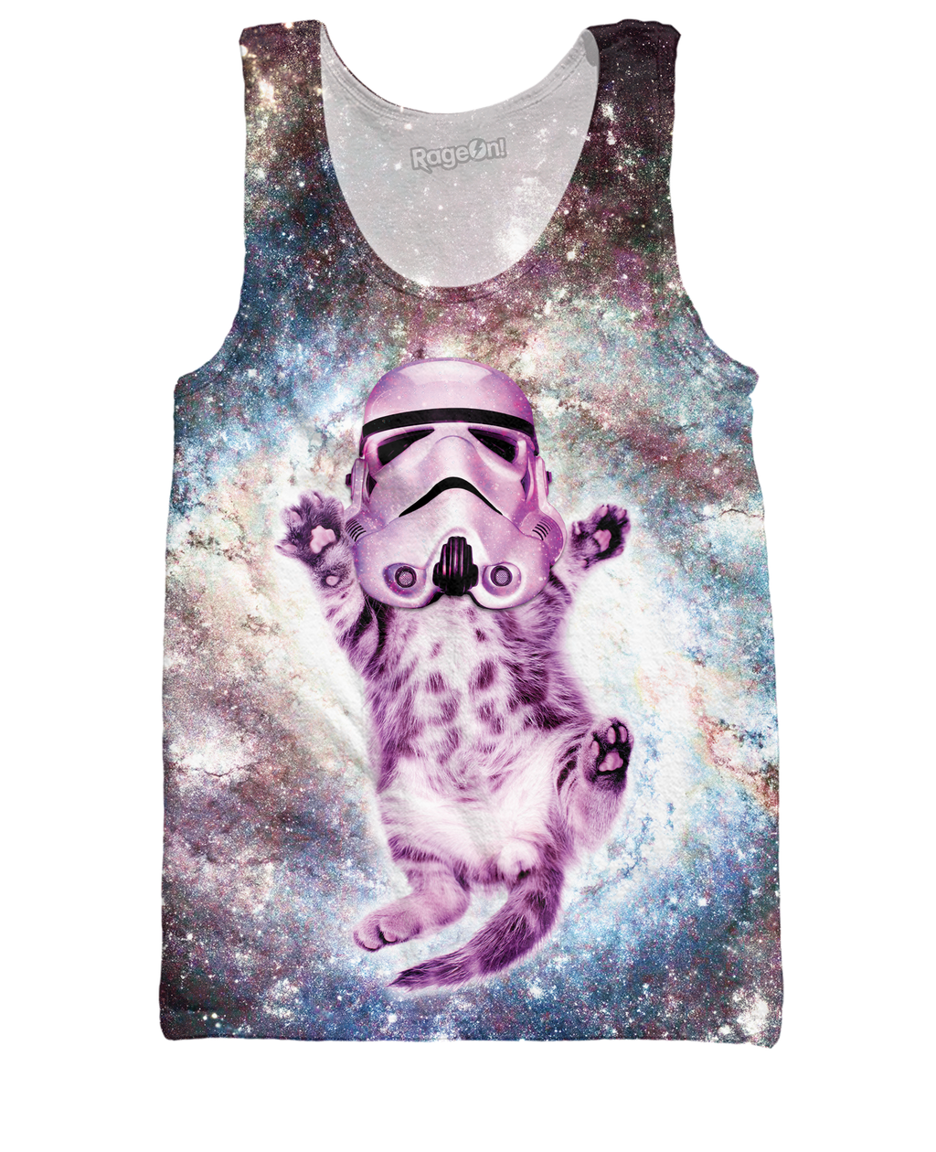Helmet Cat Tank Top