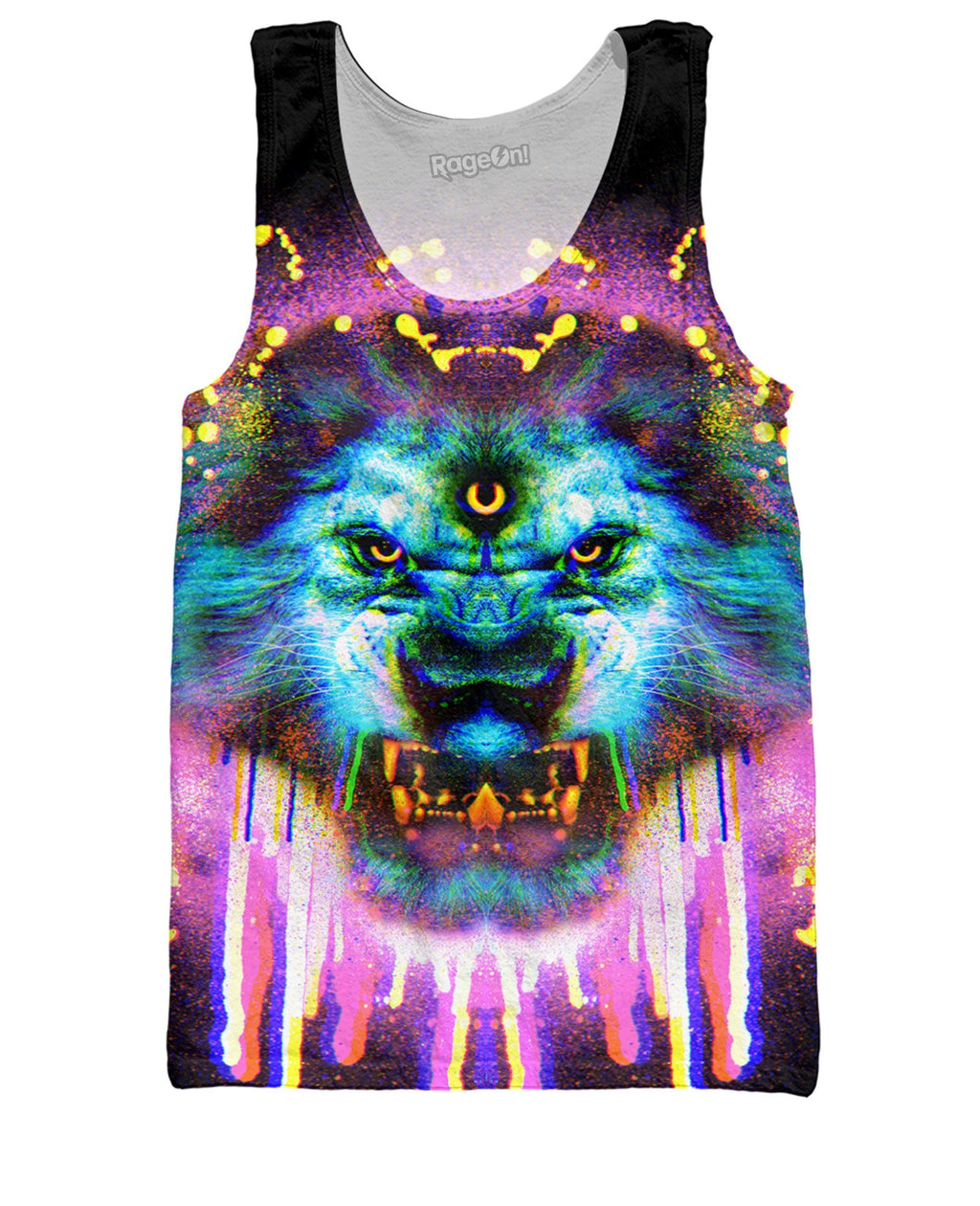 Lion Drippy Tank Top
