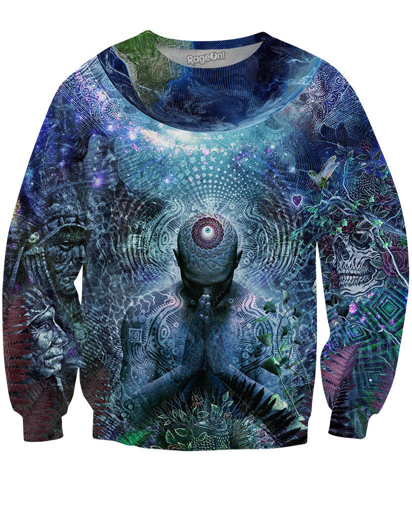 Gratitude for the Earth and Sky Crewneck Sweatshirt
