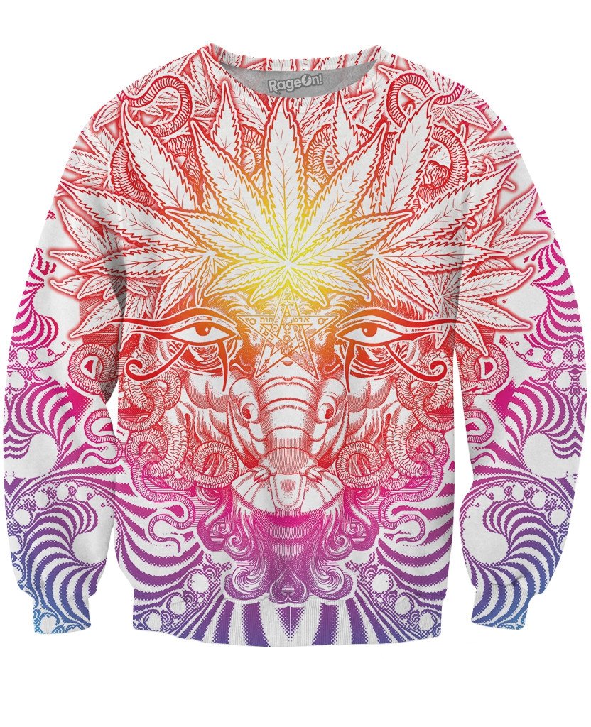 Weed Goat Crewneck Sweatshirt