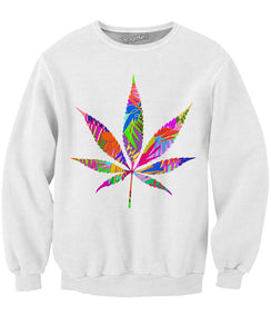 Weed Leaf Sweatshirt