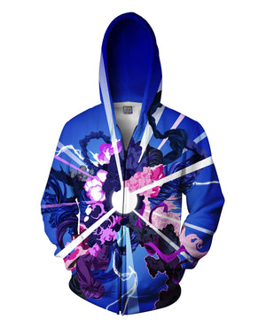 Hyperwave Zip-Up Hoodie