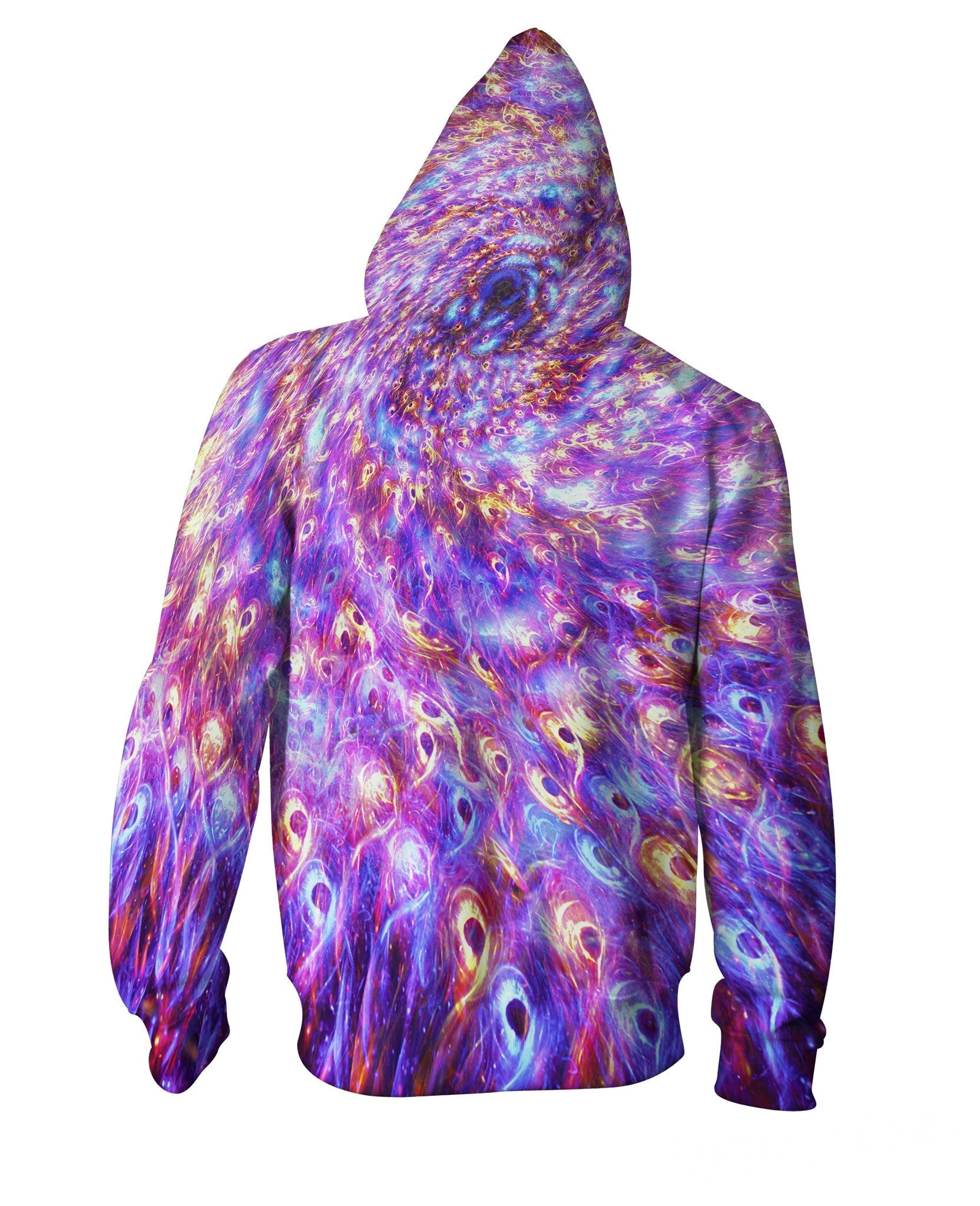 The Catherine Wheel Of Awareness Zip-Up Hoodie