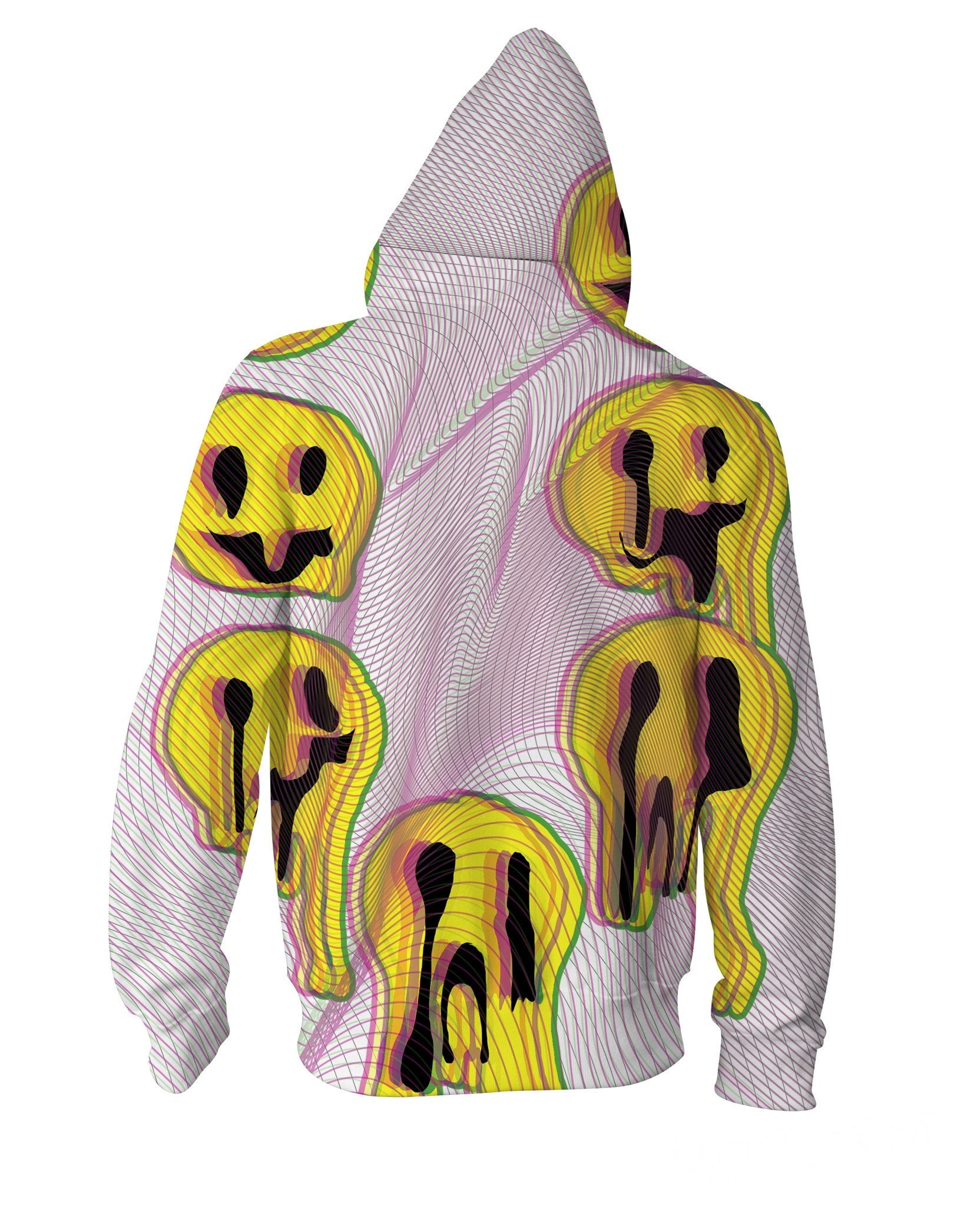 Wax Smile Zip-Up Hoodie