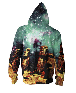 Sky Watchers Zip-Up Hoodie