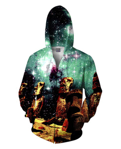 Sky Watchers Zip-Up Hoodie