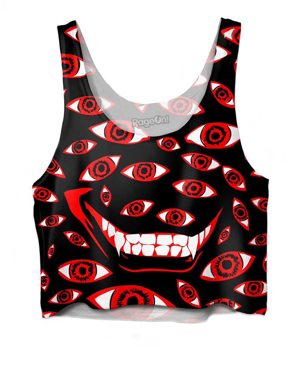 Control Art Restriction 666 Crop Top