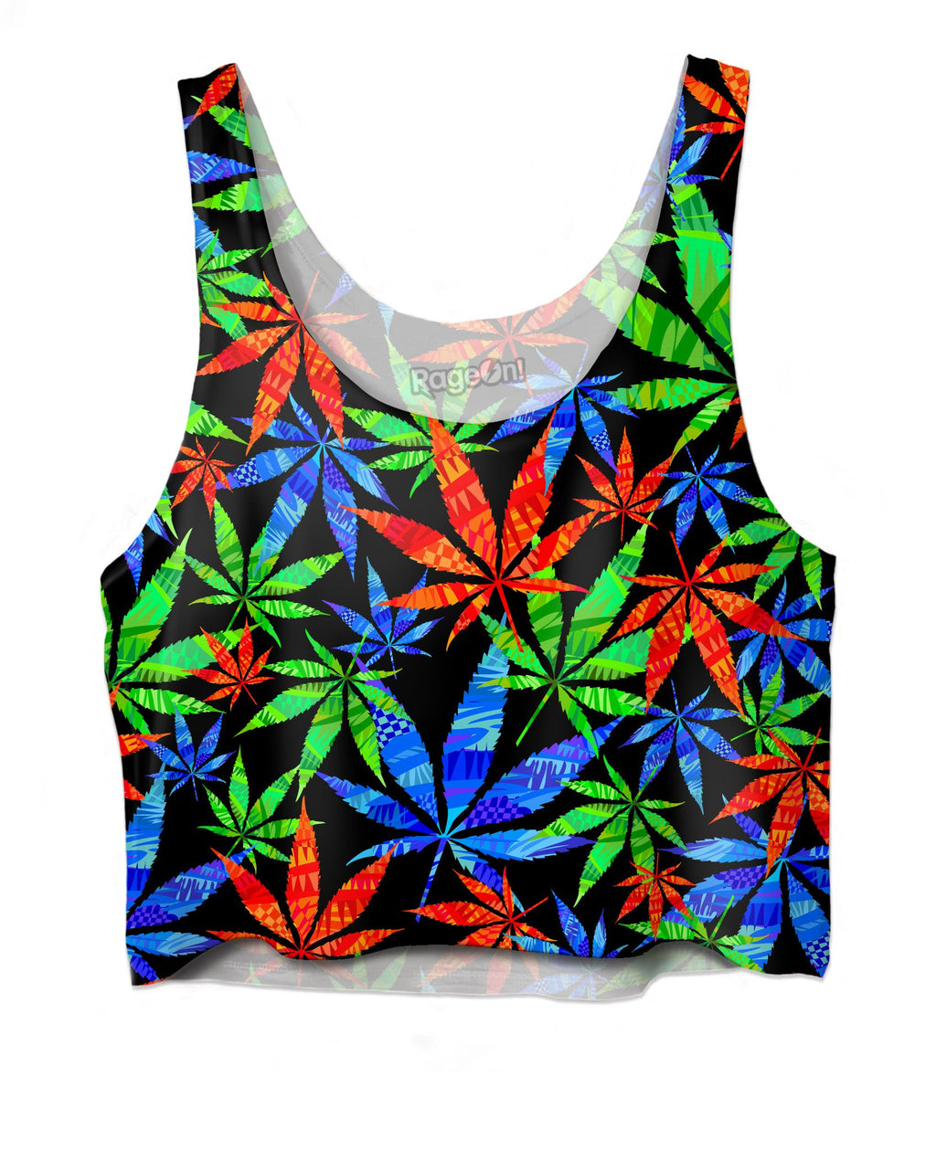 Weeds 3D Crop Top