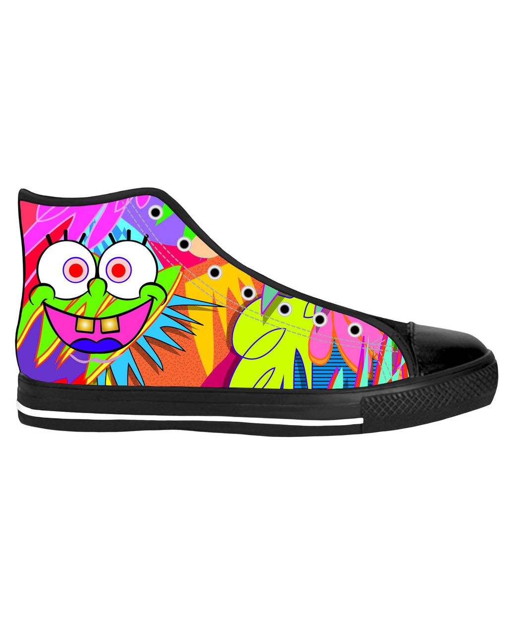 Spongebob Black Sole High Tops