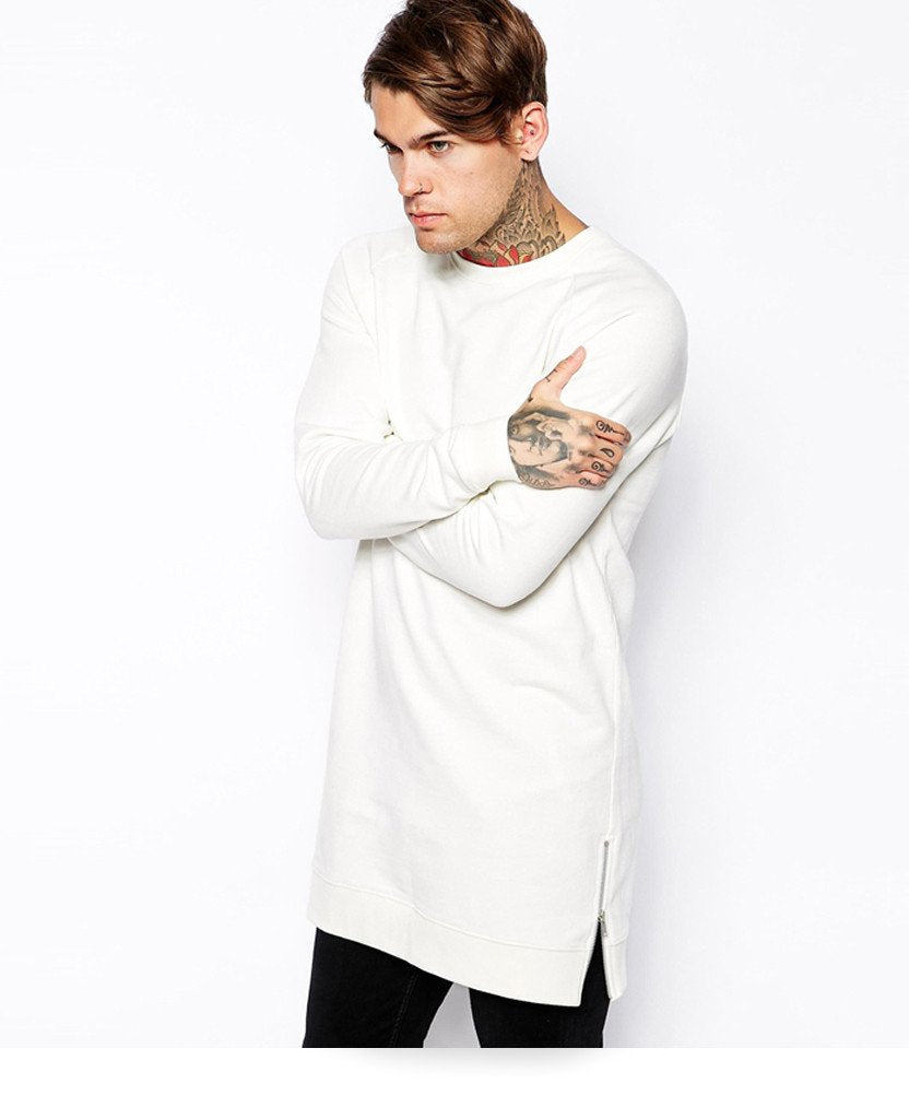 Gold Zipper Long Sleeve