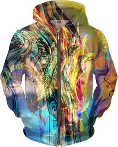 Real Feather Dragon 3 Hoodie