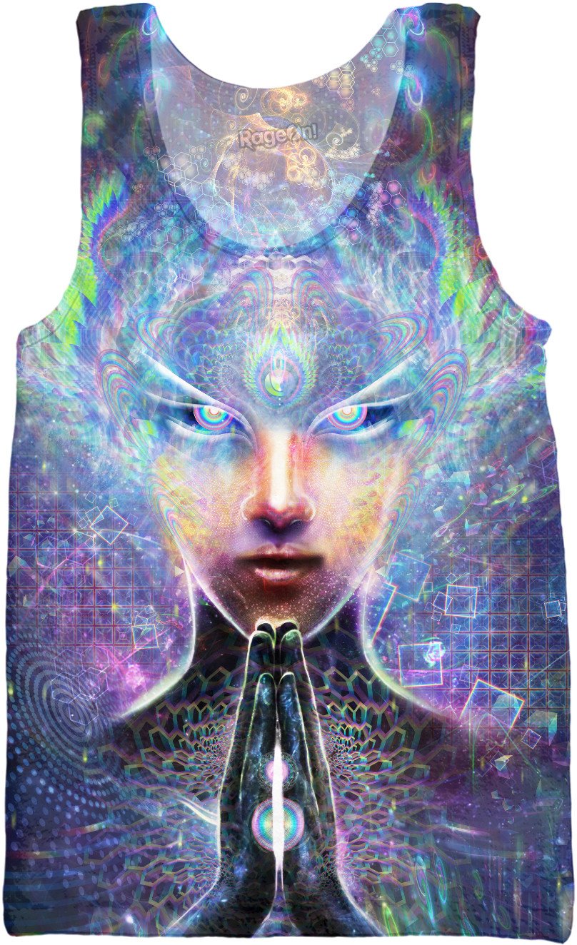 Multidimensional Prayer Tank Top